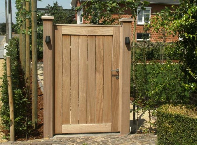 houten tuinpoort